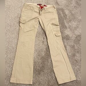 Flared Cargo Pants